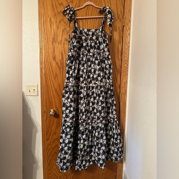 Warm Big Love Floral Tiered Maxi Dress - Size 3 (L) - Picture 4 of 14